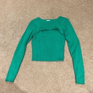 Princess Polly green top